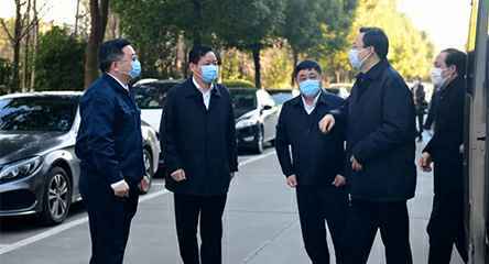 省委常委、苏州市委书记蓝绍敏来到星空平台-星空online(中国)调研
